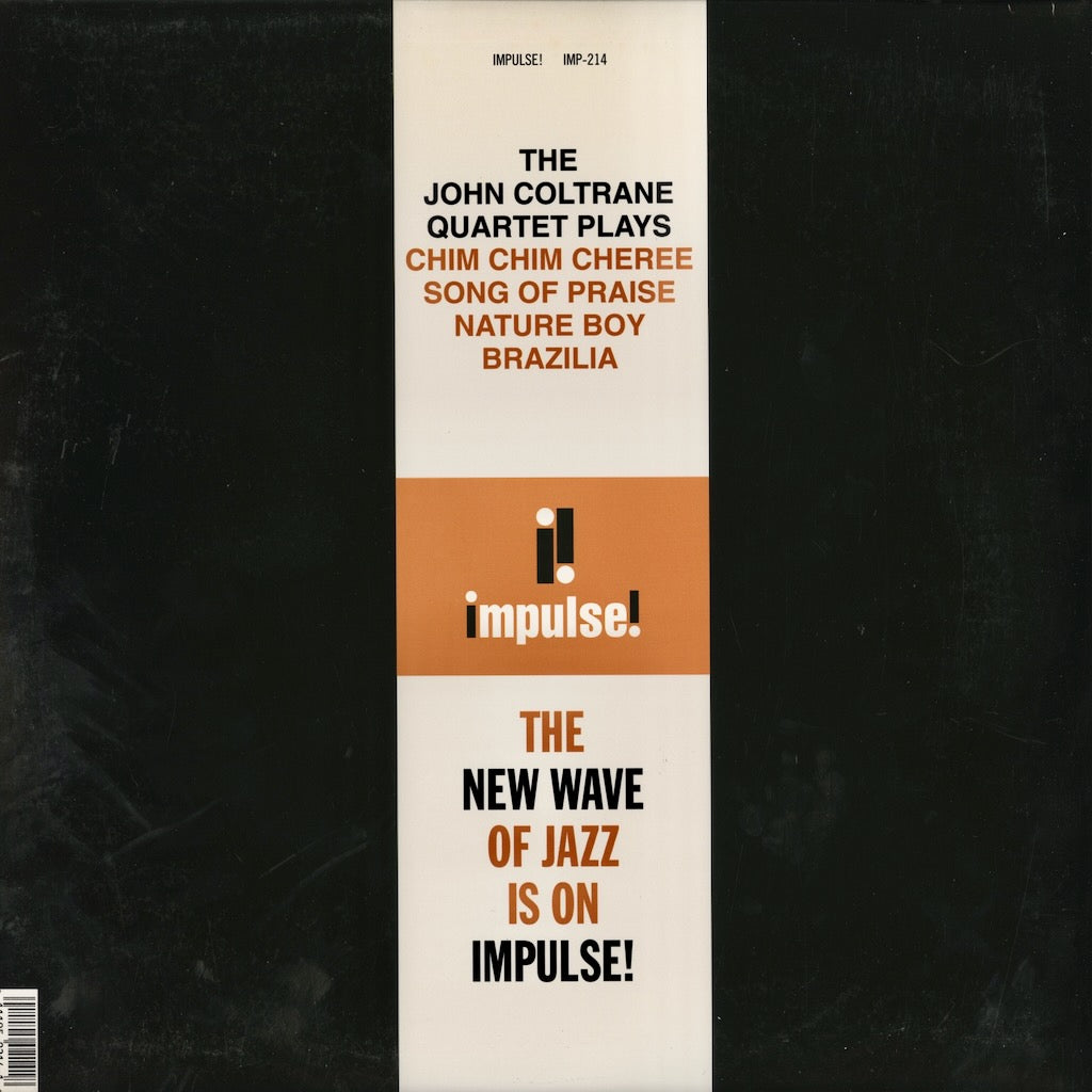 John Coltrane / The John Coltrane Quartet Plays (IMP-214) LP US Impulse｜中古LP
