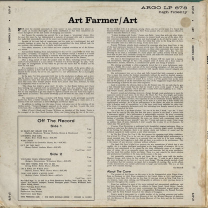 Art Farmer / アート・ファーマー / Art (CA 678)