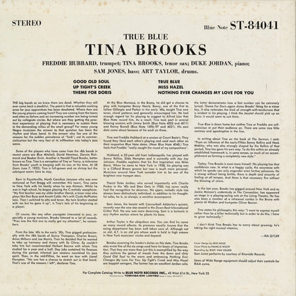 Tina Brooks / ティナ・ブルックス / True Blue (BN 4041)