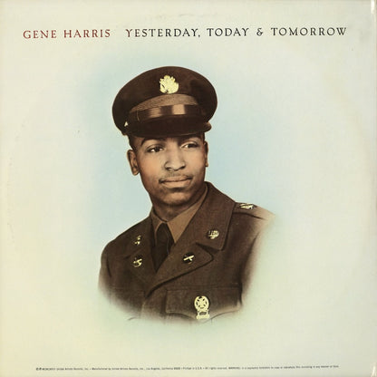 Gene Harris - Yesterday, Today & Tomorrow (BN-LA141-G2) 1973 US Blue Note｜中古LP