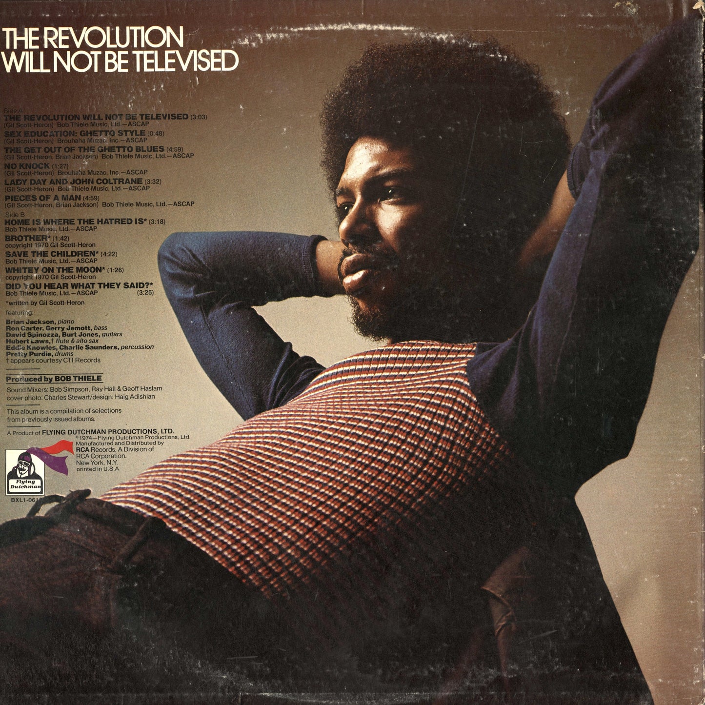 Gil Scott-Heron / ギル・スコット・ヘロン / The Revolution Will Not Be Televised (BXL1-0613)