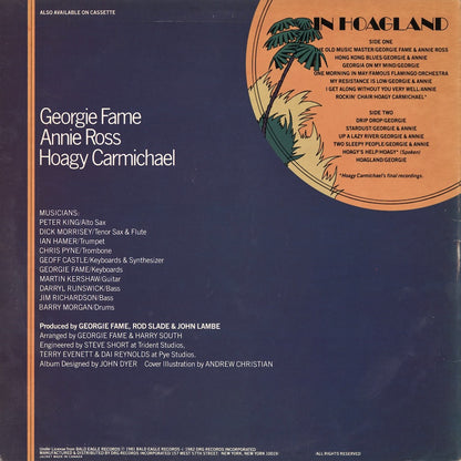 Georgie Fame / Annie Ross / Hoagy Carmichael - In Hoagland (SL 5197) LP 1982 US DRG｜中古LP