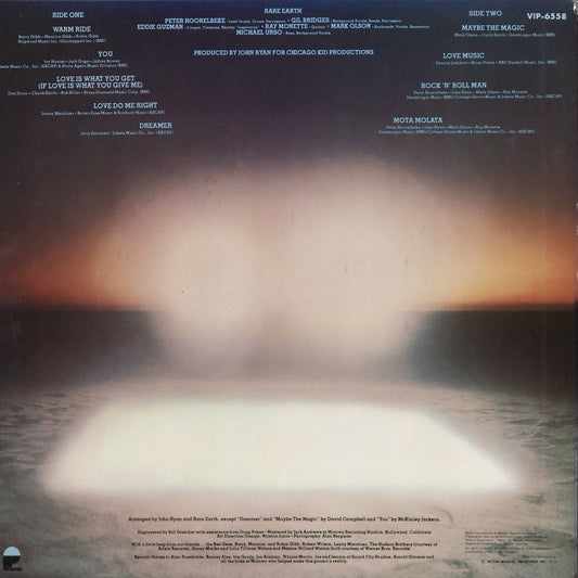 Rare Earth - Band Together (VIP-6558) 1978 JPN Prodigal - Victor｜中古LP