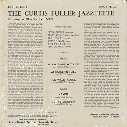 Curtis Fuller – The Curtis Fuller Jazztet (MG-12143) LP US Savoy リイシュー盤