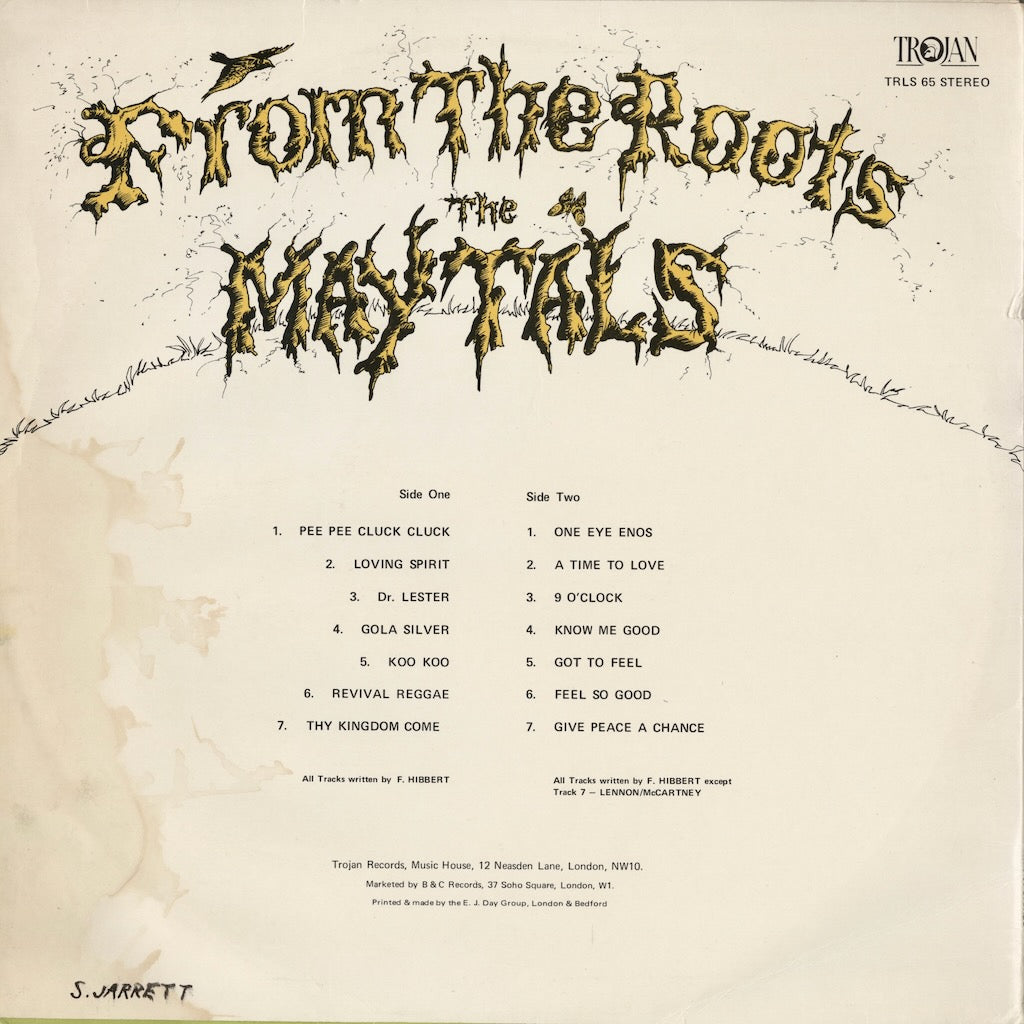 The Maytals / メイタルズ / From The Roots (TRLS 65)