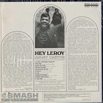 Jimmy Castor - Hey Leroy (SRS67091) 1968 US Smash｜中古LP