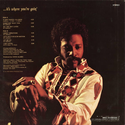 Latimore - It Ain't Where You Been (RVP-6173) 1977 JPN RCA｜中古LP