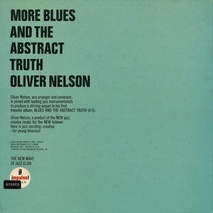 Oliver Nelson / オリヴァー・ネルソン / More Blues And The Abstract Truth (AS-75)