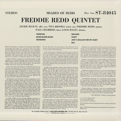 Freddie Redd / フレディ・レッド / Shades Of Redd (BN 4045)