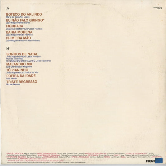 Joao Nogueira - S.T. (103.0679) 1986 BRA RCA Victor｜中古LP