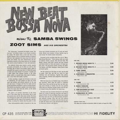 Zoot Sims / ズート・シムズ / New Beat Bossa Nova (CP 435)