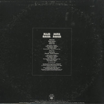 Miles Davis / マイルス・デイヴィス / Water Babies (C 34396)