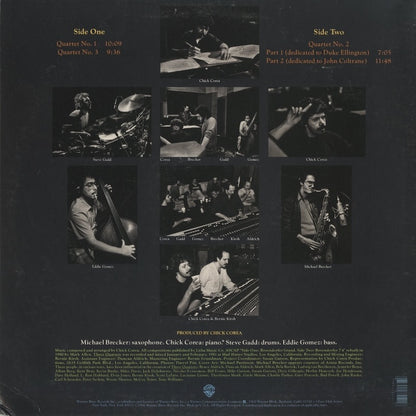 Chick Corea / チック・コリア / Three Quartets (BSK 3552)