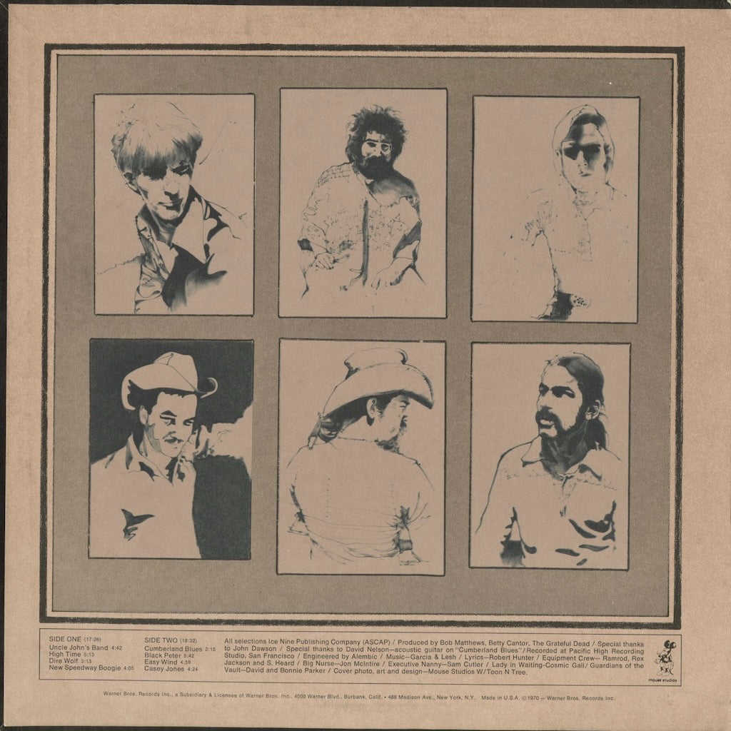 Grateful Dead - Workingman's Dead (WS 1869) 1975 US Warner｜中古LP