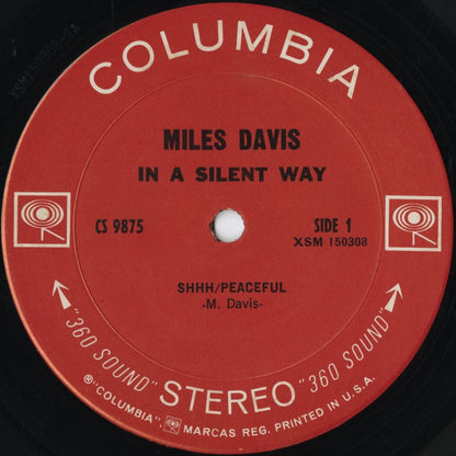 Miles Davis / マイルス・デイヴィス / In A Silent Way (CS 9875)