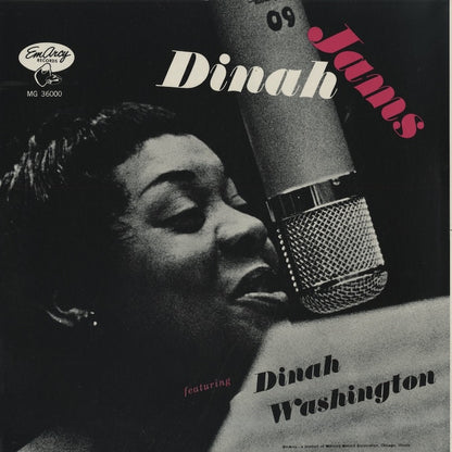 Dinah Washington / ダイナ・ワシントン / Dinah Jams (MG 36000)