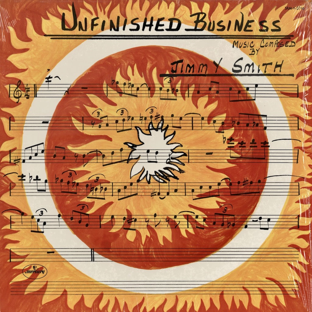 Jimmy Smith Unfinished Business SRM-1-3716 LP 1978 USA Mercury