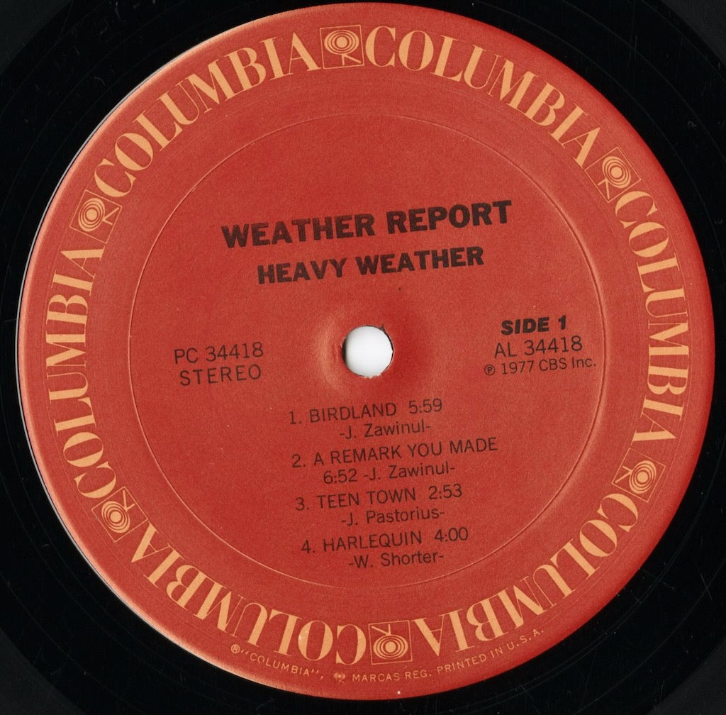 Weather Report / ウェザー・リポート / Heavy Weather (PC 34418)