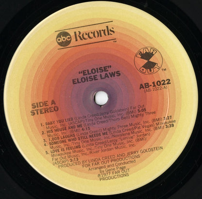 Eloise Laws - Eloise (AB-1022) LP 1977 US ABC｜中古LP