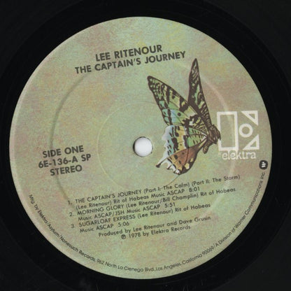 Lee Ritenour / The Captain's Journey (6E-136) LP 1978 US Elektra｜中古LP