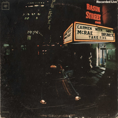Carmen McRae Take Five CL 2316 US Columbia 2eye Mono LP