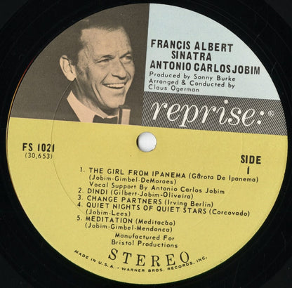 Francis Albert Sinatra & Antonio Carlos Jobim - S.T. (FS 1021) 1967 US Reprise｜中古LP