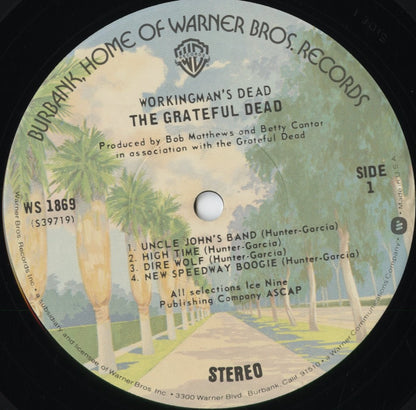 Grateful Dead - Workingman's Dead (WS 1869) 1975 US Warner｜中古LP