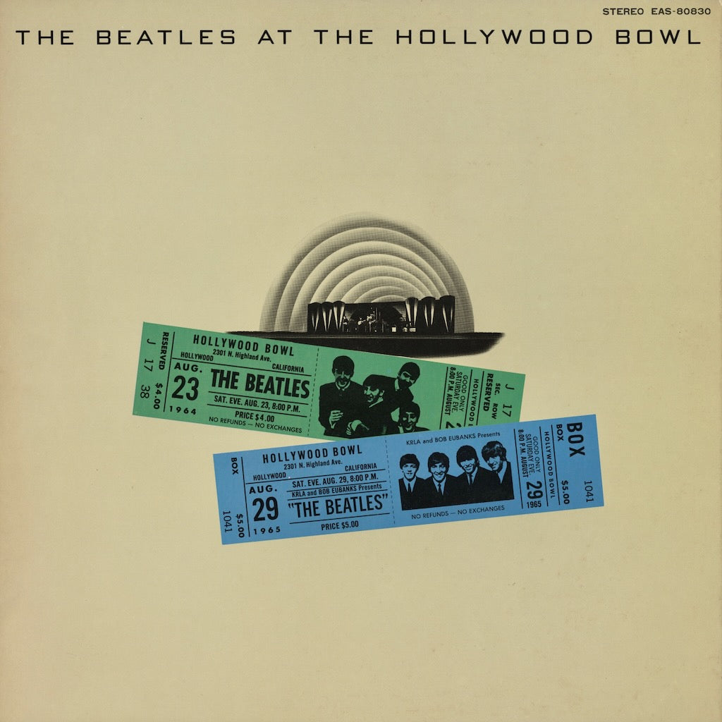 The Beatles At The Hollywood Bowl EAS-80830 LP 1977 Japan Odeon