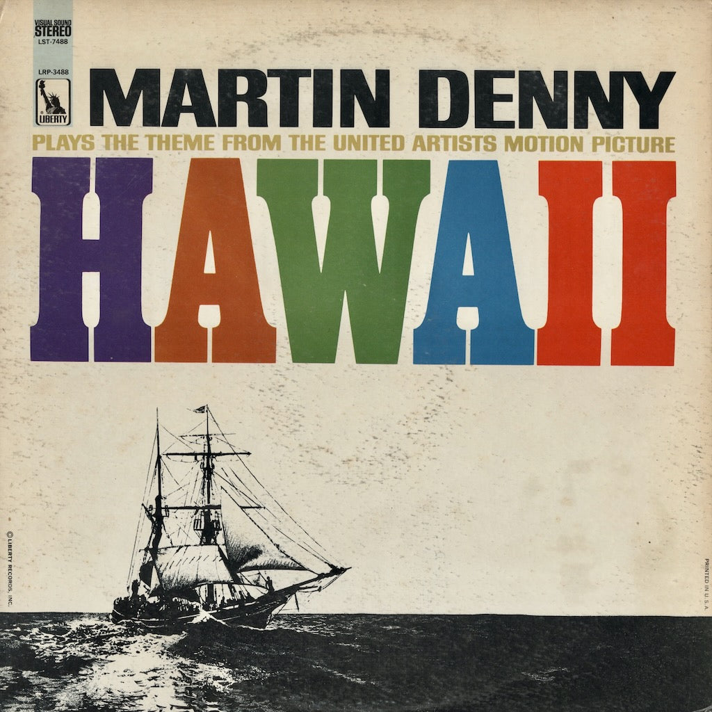 Martin Denny Hawaii LST 7488 LP 1967 USA Liberty Stereo