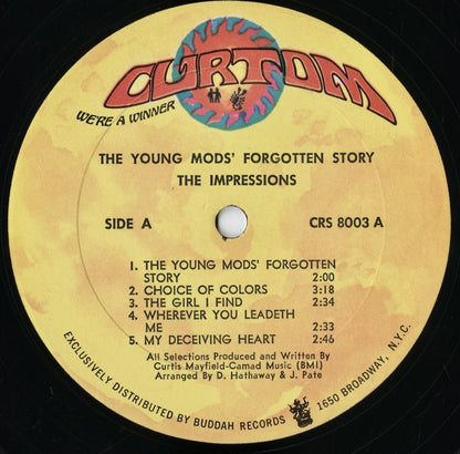 The Impressions / インプレッションズ / The Young Mods' Forgotten Story (CRS 8003)