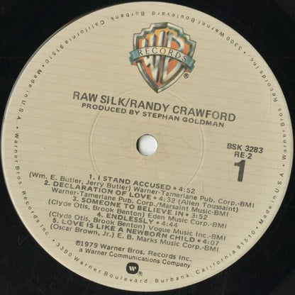 Randy Crawford – Raw Silk (BSK 3283) LP 1979 US Warner Bros. | 中古LP