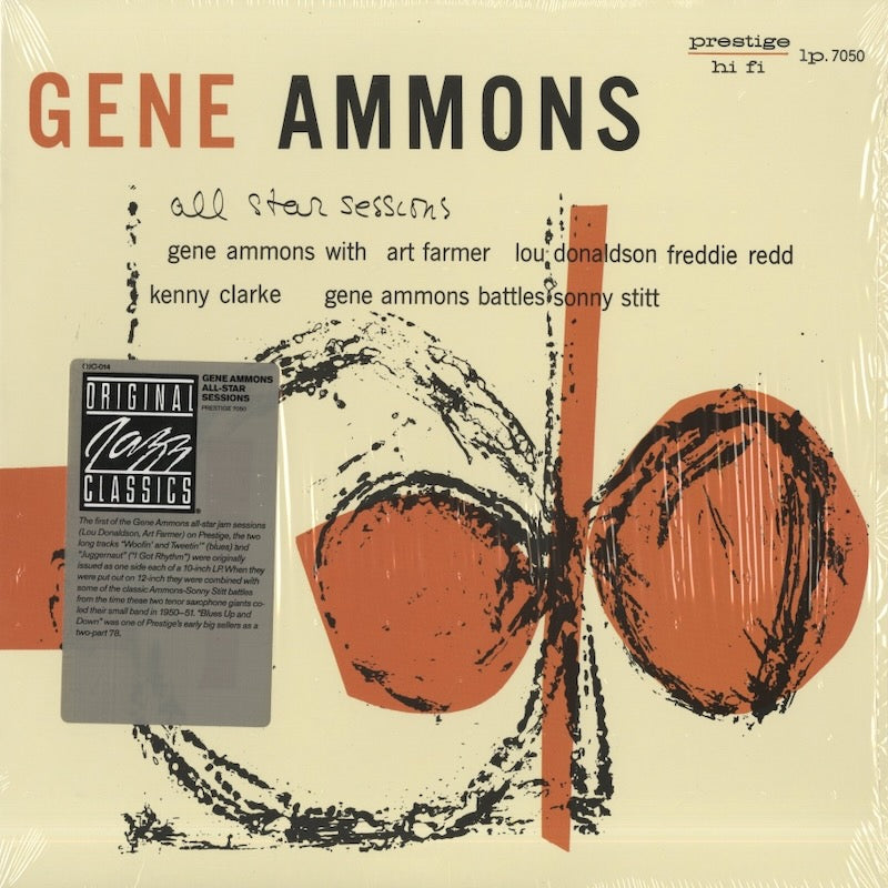 Gene Ammons / ジーン・アモンズ / All Star Sessions (OJC-014)