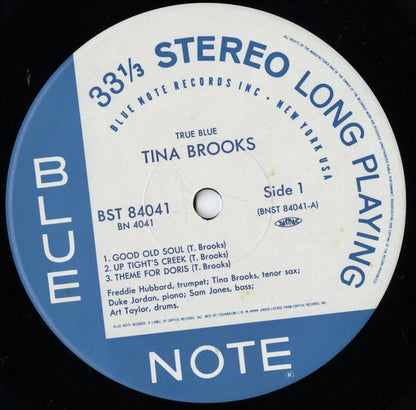Tina Brooks / ティナ・ブルックス / True Blue (BN 4041)