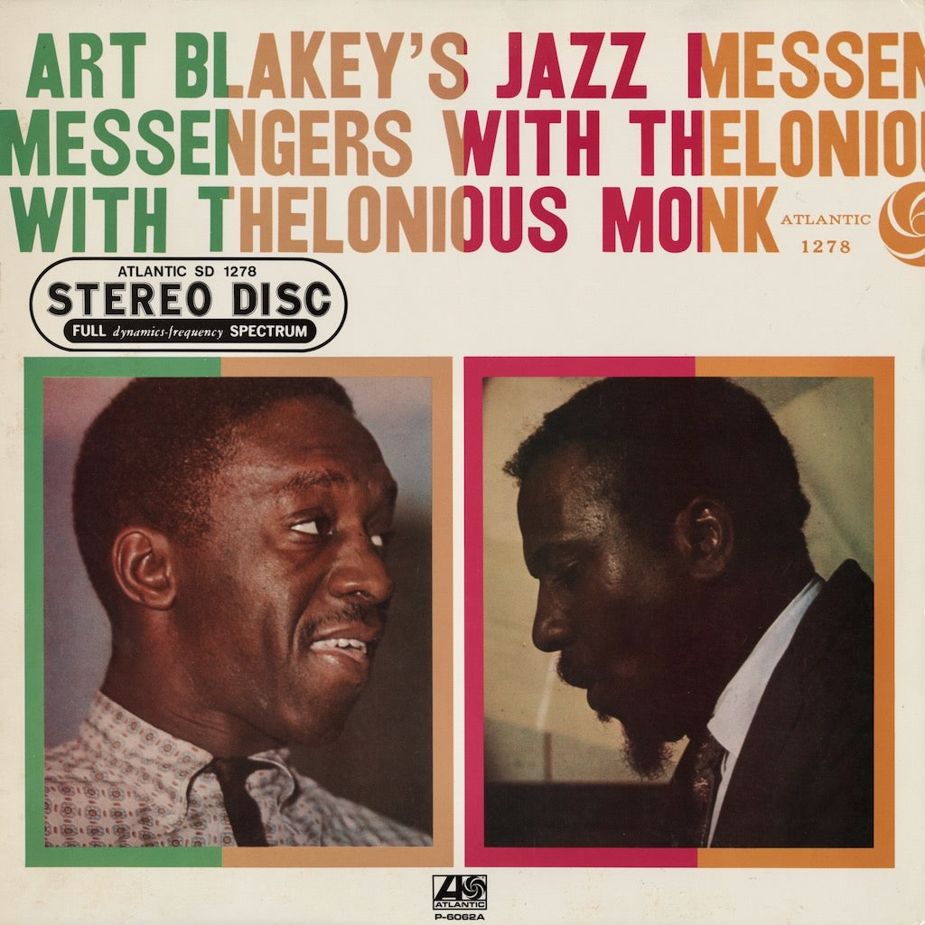 Art Blakey / アート・ブレイキー / Art Blakey's Jazz Messengers With Thelonious Monk (P-6062A)