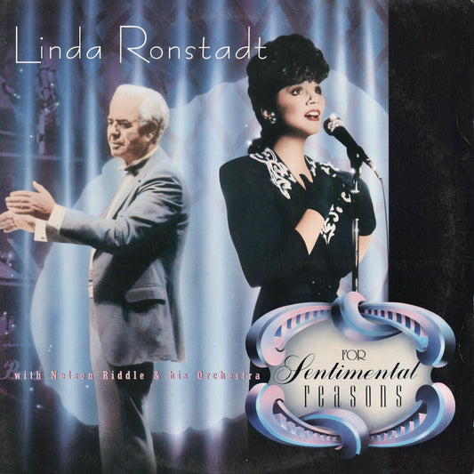 Linda Ronstadt - For Sentimental Reasons (60474-1-E) 1986 US Asylum｜中古LP