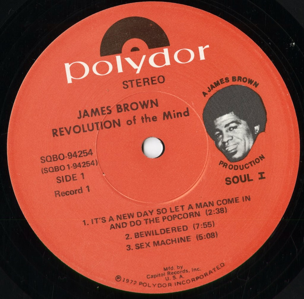 James Brown - Revolution Of The Mind (SQBO-94254) 1972 US Polydor｜中古LP