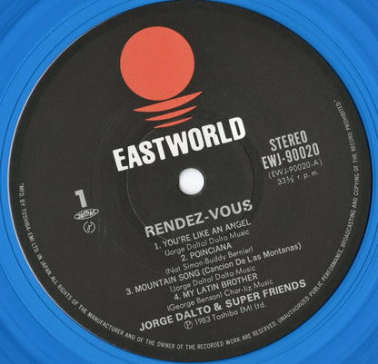 Jorge Dalto - Rendez-Vous (EWJ-90020) LP 1983 JPN East World｜中古LP