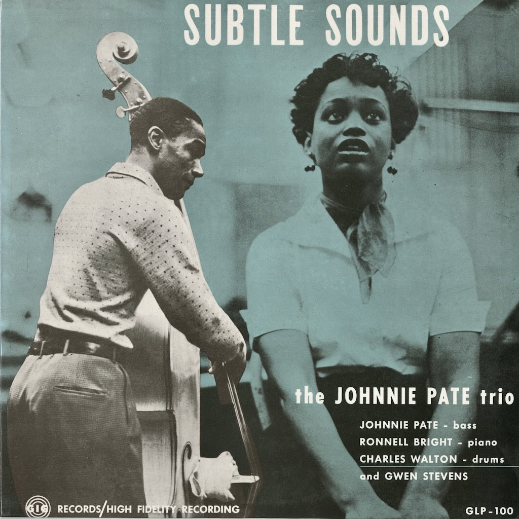 Johnnie Pate Subtle Sounds FSR-744 LP 1985 Spain Fresh Sound