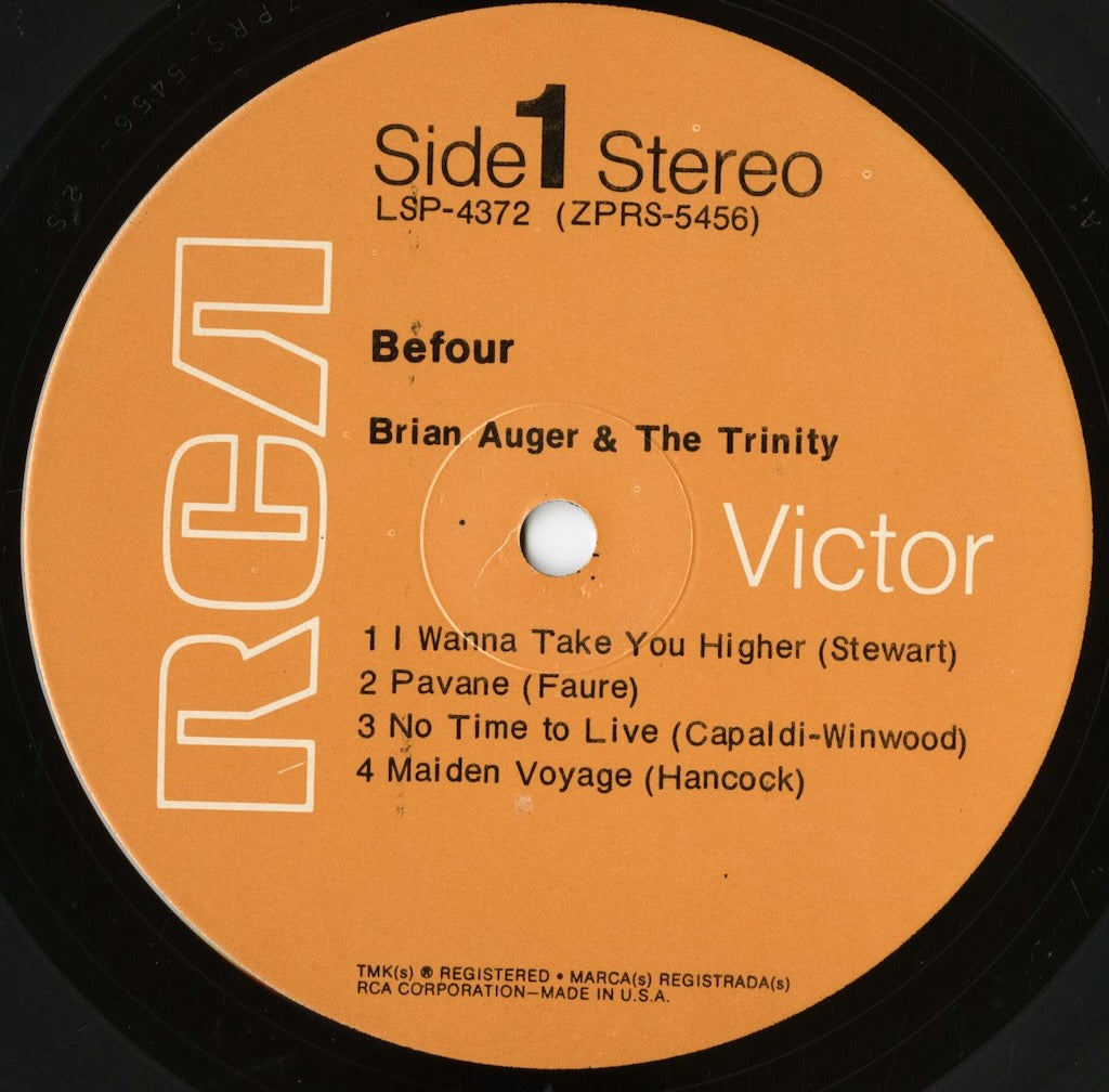 Brian Auger / ブライアン・オーガー＆トリニティ / Befour (LSP4372)