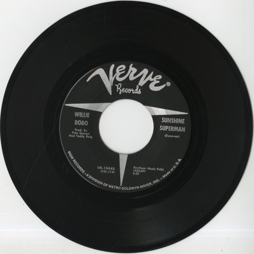 Willie Bobo / ウィリー・ボボ / Sunshine Superman / Sock It To Me -7 (VK-10448)