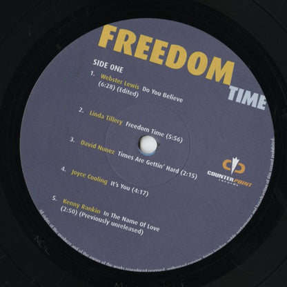 V.A. – Freedom Time (CRLP004) LP 1997 UK Counterpoint Records｜中古LP