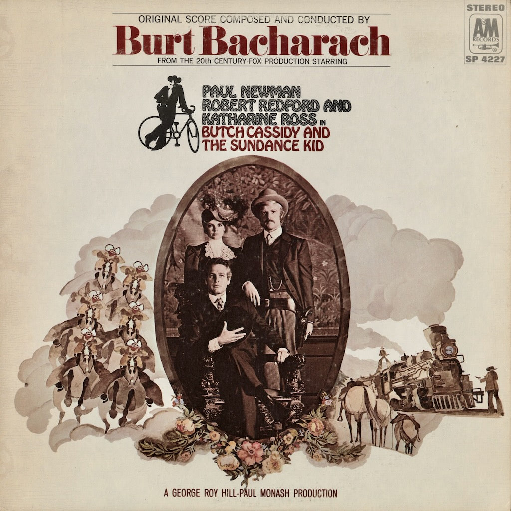 Burt Bacharach - Butch Cassidy And The Sundance Kid (SP-4227) LP 1969 US A&M｜中古LP バート・バカラック　明日に向かって撃て　サントラ