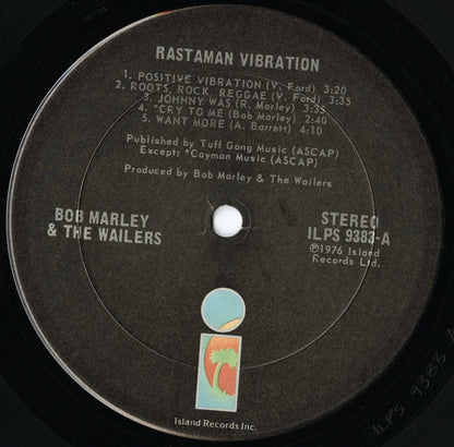 Bob Marley & The Wailers / ボブ・マーリー＆ウェイラーズ / Rastaman Vibration (ILPS 9383)