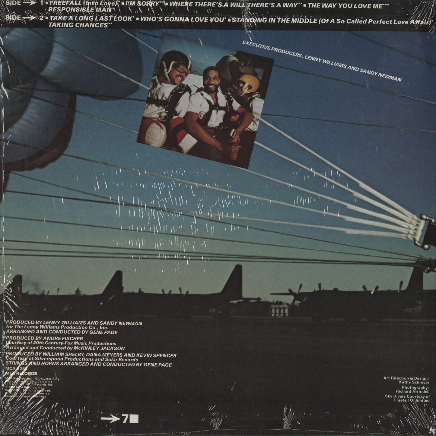 Lenny Williams / レニー・ウィリアムス / Taking Chances (MCA-5253)