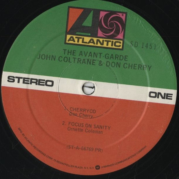 John Coltrane - Don Cherry / ジョン・コルトレーン　ドン・チェリー / The Avant-Garde (SD 1451)