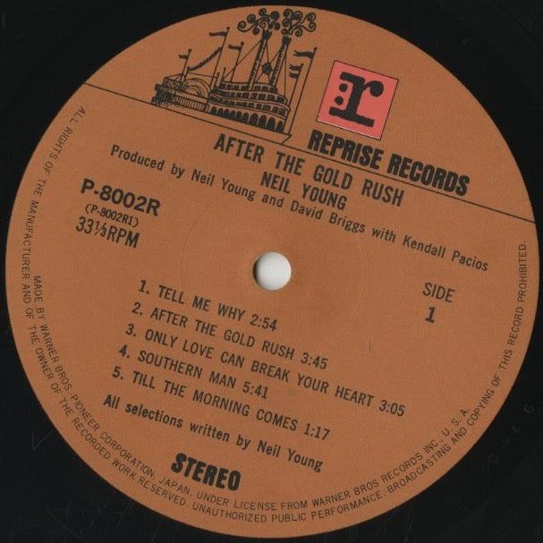Neil Young / ニール・ヤング / After The Gold Rush (P-8002R)