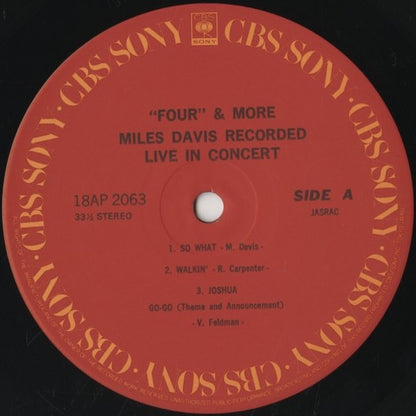 Miles Davis / マイルス・デイヴィス / 'Four' & More - Recorded Live In Concert (18AP 2063)
