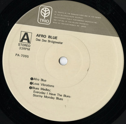 Dee Dee Bridgewater – Afro Blue (PA-7095) LP 1974 JPN Trio Records | 中古LP
