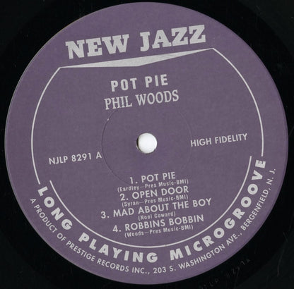 Phil Woods - Pot Pie (VIJJ-30029) 1993 JPN New Jazz｜中古LP