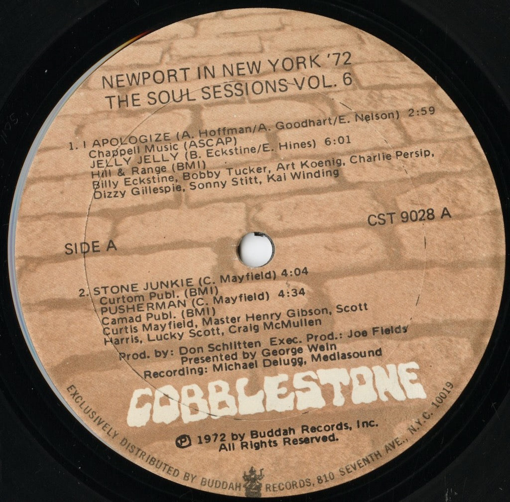 V.A. - Newport In New York '72 / The Soul Sessions, Vol. 6 (CST9028) LP 1972 US Cobblestone｜中古LP